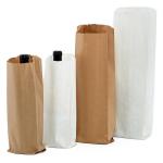 Gravure Printing Brown Kraft Food Paper Bags For Cookie Packing