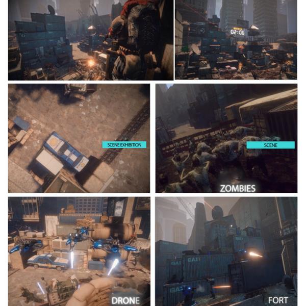 360 Degree 9d Vr Shoot Simulator Vr Shooting Game Arena Multiplayer Virtual Reality Equipment