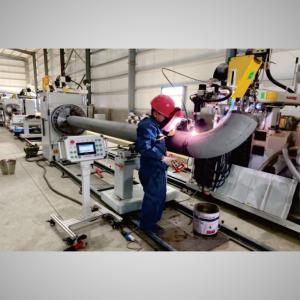 China High Performance Headstock Pipe Welding Station Pipe Welding System factory