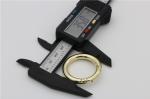 High end handbag accessories 1 inch gold metal spring ring clasps for webbing