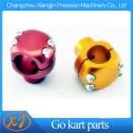 Billet Aluminum Go Kart 28mm 30mm 32mm Chassis Mushroom Clamp for Seat Stay