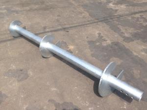 China Foundation System Ground Screw Anchor / Ground Screw Pile For Helical Pile Underpinning factory