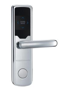 China staineless steel RF Card Door Lock with Encoder and Sof Electronic Hotel factory