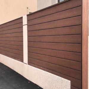 China Wood Plastic Composite Garden Decking Boards moisture resistant decking panel factory