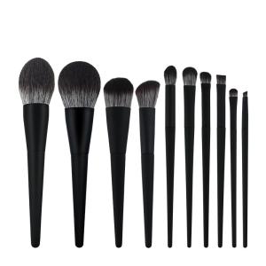 China OEM Fashion Cosmetic Brush Set Microcrystalline Bristles With Case factory