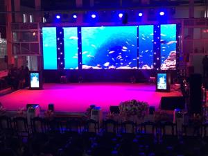 China Flexible IP20 4500nits 500x1000mm Indoor LED Rental Display factory