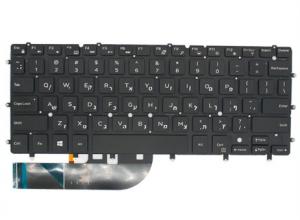 China Black Color PC Laptop Keyboard , AT Interface Type Dell Notebook Backlit Keyboard factory