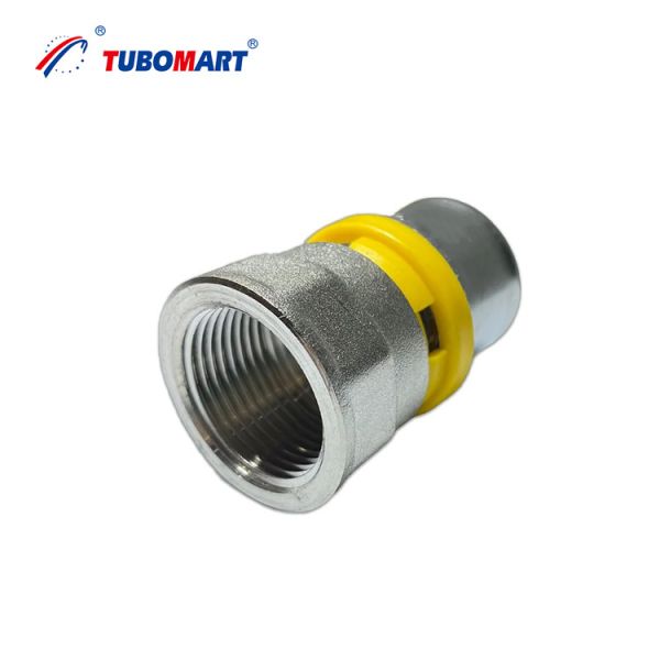 China OEM PEX-AL Crimp Fittings EQUAL ELBOW UNION and UNEQUAL ELBOW UNION for Gas & Water PAP Multi-layer Pipes - ISO9001/ISO17484 factory