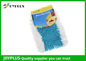 China Microfiber Chenille Mop Refill With Printed Head Card Mop Refill Mop Head factory