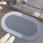 Eco-Friendly Water Absorbent Technology Cashmere Bathroom Floor Mat for Shower