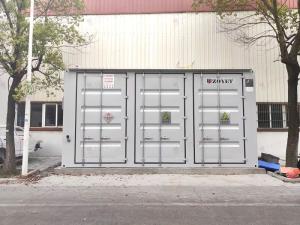 China 20ft Side Door Container Solar Power Container With Side Opening Doors factory