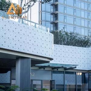 China Custom Wholesale Aluminum Metal Sheet Wall Cladding For Building factory