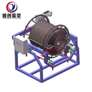 China 7 Inch Rock and Roll Rotational Moulding Machine with 50/60 Hz Frequency factory