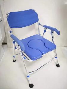 China Folding Backrest Toilet Bathtub Shower Bench , Chrome Steel Bathtub Shower Bench factory