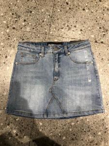 China Stockpapa Ladies Denim Pencil Skirt Fashipn Cool Short Jean Skirt factory