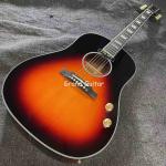 Custom 41 Inch J-45 Sunburst Acoustic Guitar, Rosewood BACK SIDE