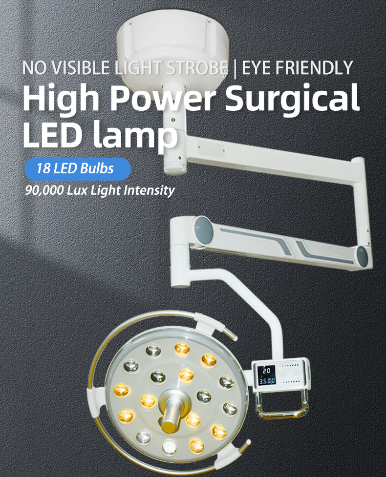 Hospital Veterinary Dental Chair Lamp , 28W Light Used In Dental Chair