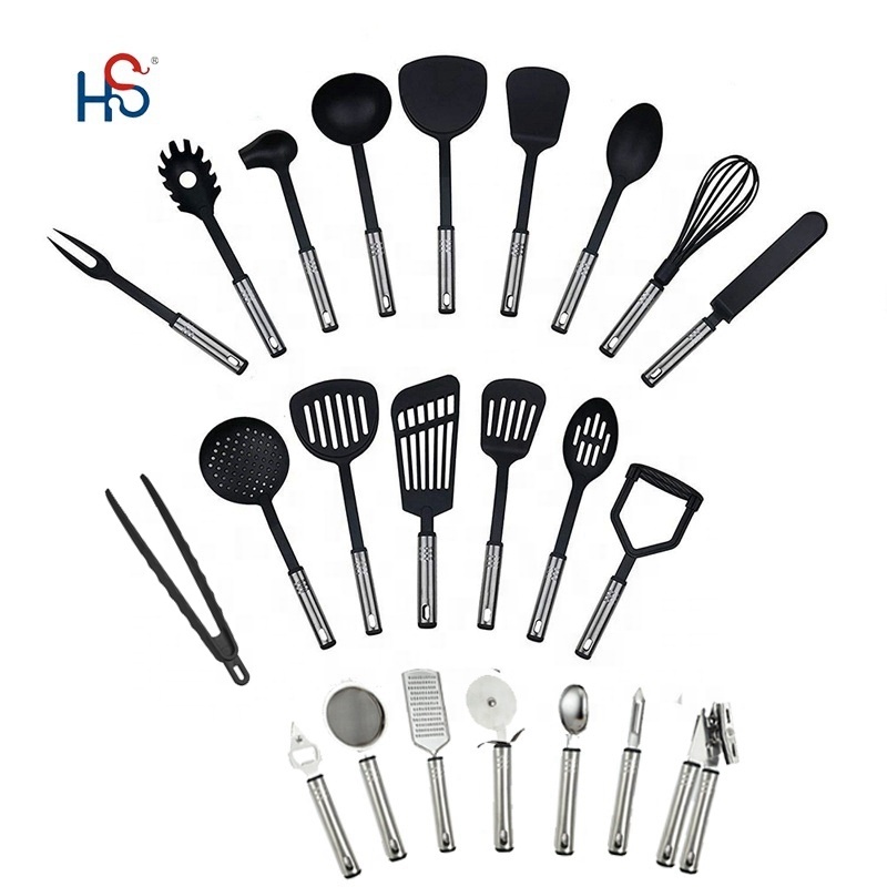 Modern Nylon Kitchen Tool Set for Cooking Utensils in Houseware Products