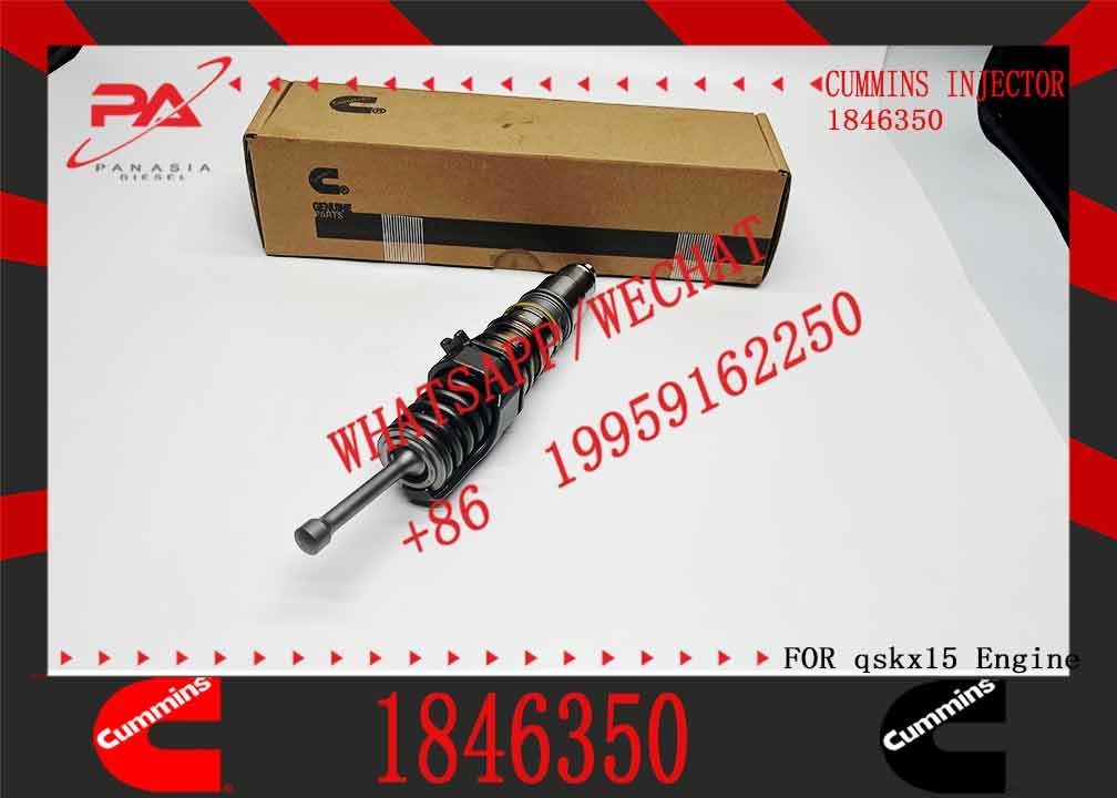 Construction Machinery PartsFuel Injector For QSKX15 Diesel 579251 1846350 579261 1731091 For CUMMINS Diesel Engine