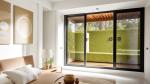 Anodised Aluminium Triple Glazed Windows sturdy Balcony Sliding Window