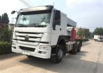 HW76 Cab Sinotruk Howo Diesel 6x4 Semi Tractor Trailer