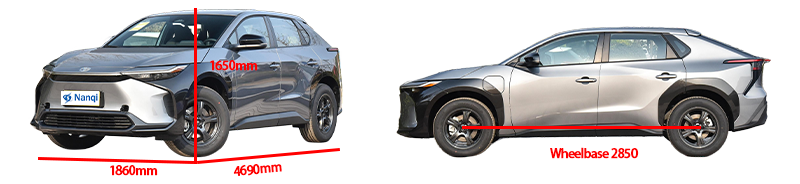 FAW Toyota Midsize SUV 4-Wheels BZ4X New Energy Vehicles