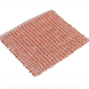 China Durable Copper Cleaning Mesh Soft Copper Mesh Still Packing ISO9001 Approved factory