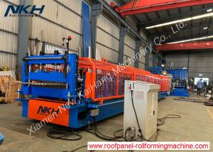 China High Stress Metal Corrugated Roll Forming Machine , Corrugated Roofing Sheet Making Machine factory