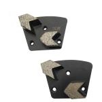 OEM Diamond Floor Pads , Metal Diamond Floor Polishing Pads For Concrete