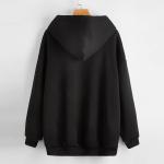 Over Sized Casual Bulk Hoodies for Women Drawstring Clothes Custom Logo Women′s
