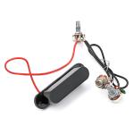 Metal Single Coil Mandolin Pickup Black Cover With 8~9K DC Resistance