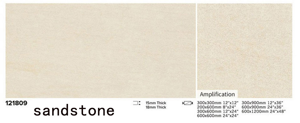 Light Yellow And Gray Durable And Wear-Resistant 1200x600x18mm Porcelain Floor Paving Tile For Garden And Courtyard