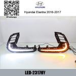 Hyundai Elantra 2017 Car DRL LED Daytime Running daylight lights