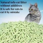 Flush Friendly Green Tea Cat Litter BSCI MSDS Green Tea Leaves Cat Litter