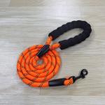 Outdoor Pet Traction Rope Polyester Reflective Golden Teddy Small Medium Dog