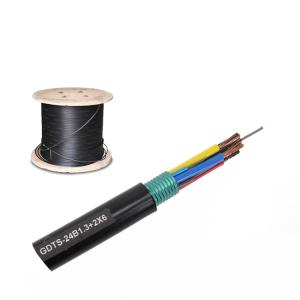 China GDTA GDTS GDTA53 Multimode Armoured 2-144 core hybrid fiber power cable factory