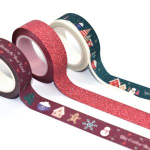 China Printed Masking Tape Japanese Washi Masking Tape Christmas Washi Tape factory
