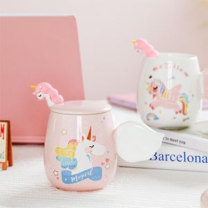 Ceramic Unicorn Mug with USB Heating Base 300ml