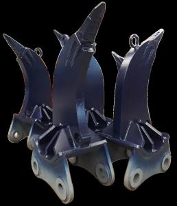China Construction Machine Heavy Equipment Excavator Ripper Tooth 11-50 Ton In Stock factory