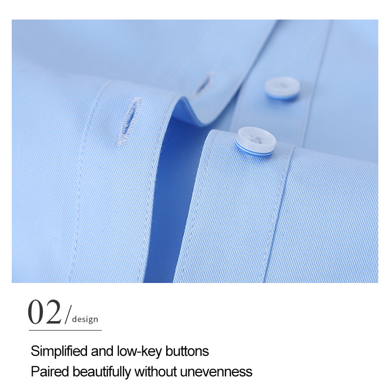 Plus Size Short Sleeve Formal Dress Shirts for Men Custom Business Work Office Shirts