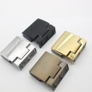 China Upgrade Your Bathroom with 835g Heavy Duty Glass to Glass Shower Door Hinge 4 Colors factory