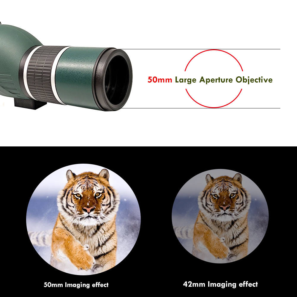12-36X50 Birding Spotting Scope For Hunting Birdwatching