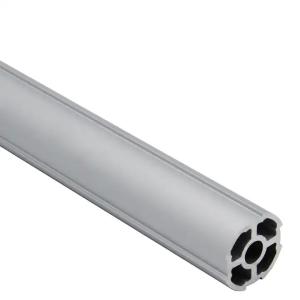 China DY28-03A Industrial Aluminium Silver Alloy Pipe OD 28mm Workbench Rack Lean Tube factory