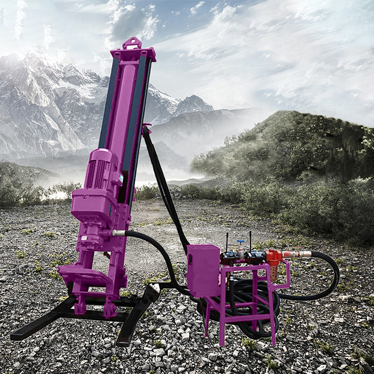 Portable Drilling Machine Rock Drilling Rig Horizontal Directional Borehole Mining Equipment