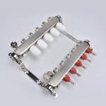 304 Stainless Steel Underfloor heating manifolds 5 loops