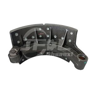 China Brake shoe assembly QT300SH1-3502121FW for FOTON Auman truck parts factory