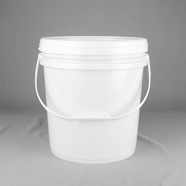 Lid And Handle Round Plastic Bucket 16.5 Liter For Latex Paint