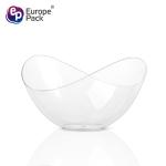 Eco friendly BPA free disposable PS plastic clear 60ml sauce dishes