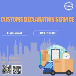 China FCL LCL Shipment Customs Declaration Service In China Cost Effective factory