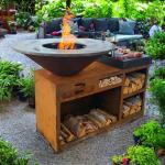 Outdoor Camping portable Stainless Steel BBQ Grill Assembly Required 800mm
